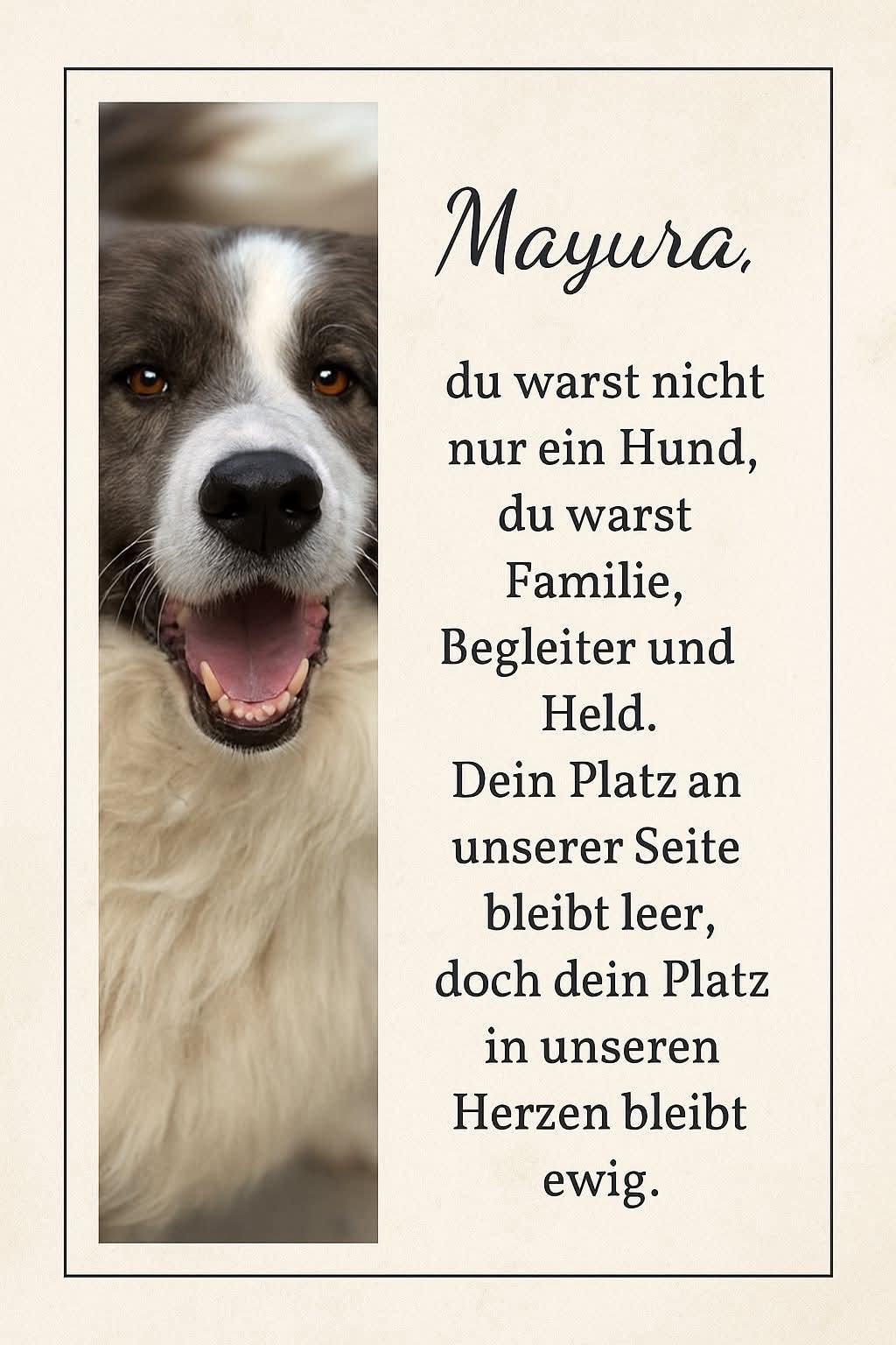 Abschied Mayura 1 Abschied Mayura 1