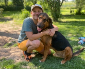 Ehrenamtliche Helferin Anna Reinhold