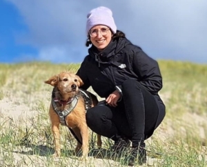 Ehrenamtliche Helferin Anne Dack