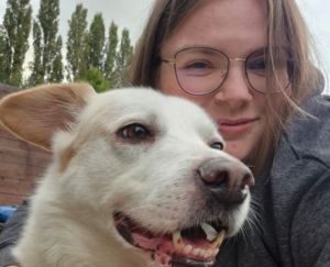 Ehrenamtliche Helferin Joline Hoffmann