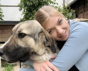 Ehrenamtliche Helferin Svenja Grote