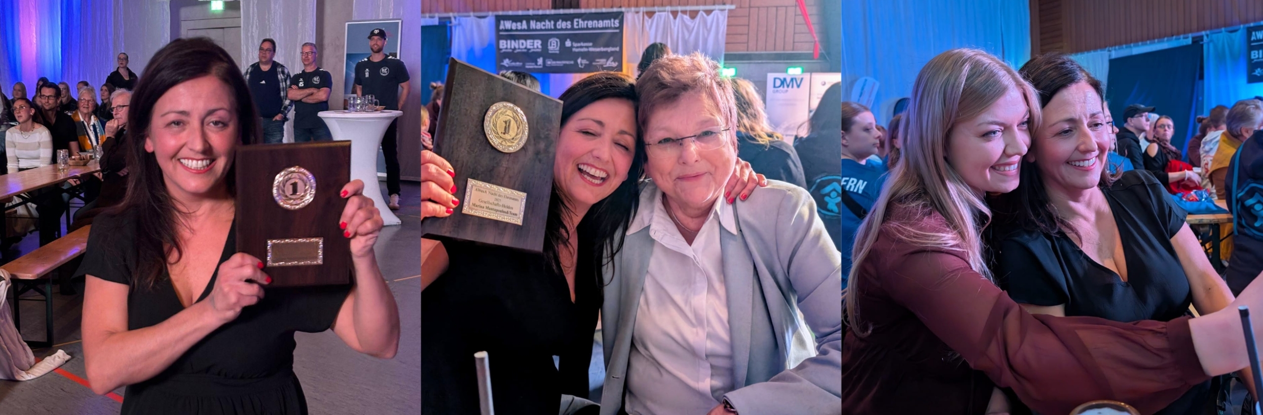 1. Platz bei der Awesa-Ehrenamtsverleihung – Kategorie Gesellschaftshelden! gesellschaftsheldin